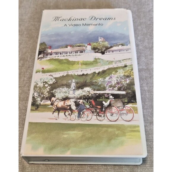 Mackinac Dreams A Video Momento VHS 1991 Mackinac Island, Michigan - Picture 1 of 3